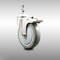 Service Caster 5 Inch 316SS Gray Polyurethane Swivel 3/8 Inch Stem Caster Total Lock Brake SCC SCC-SS316TSTTL20S514-PPUB-381615 - alternate 4